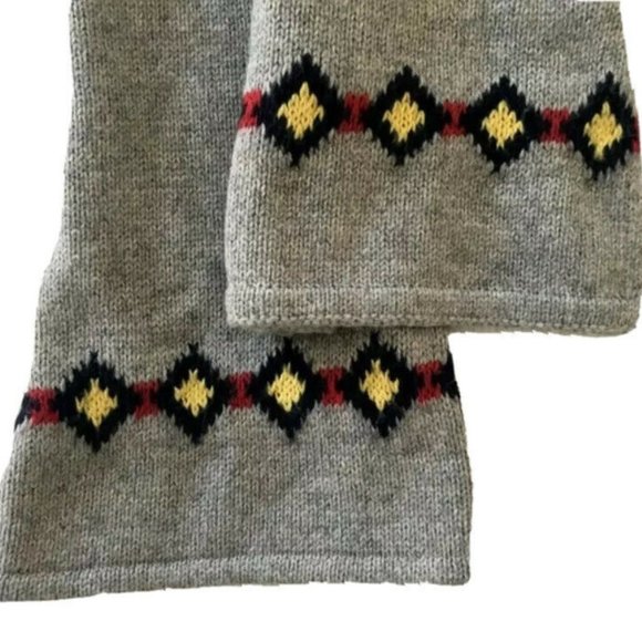 ⛔️SOLD⛔️ LYLE&SCOTT Scotland Vtg Merino Wool Scarf - Picture 6 of 10